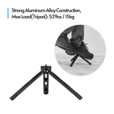 Trépied Pliant de Table en Alliage d'Aluminium pour Appareil Photo Lumière LED Capacité de Charge 15Kg