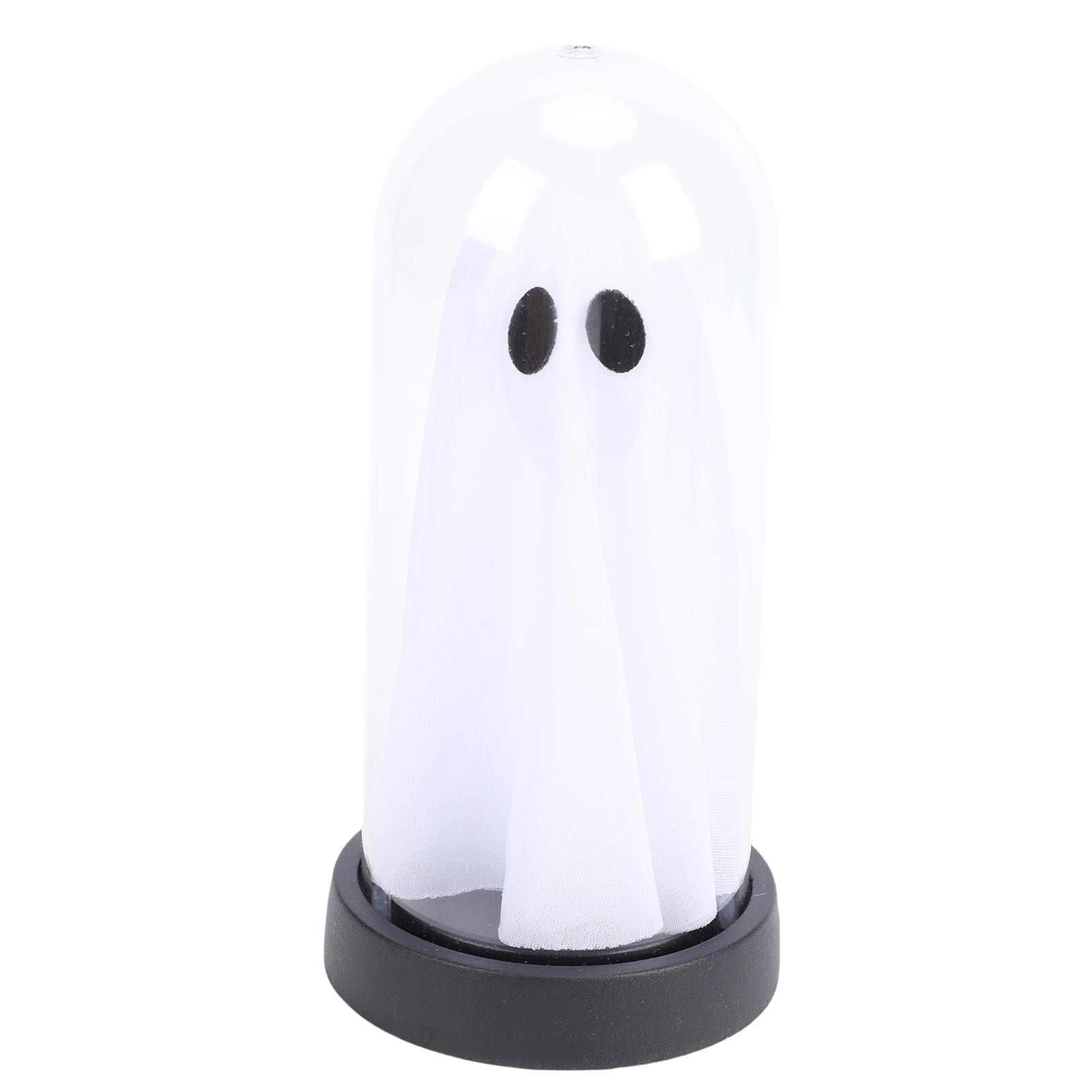 

Cute Ghost Night Light LED Color Spooky Theme Glowing Ornament for Holiday Party Room Decoration