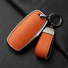 yxkpz10 4 Button Aluminum Alloy Goatskin Car Key Case Cover For Nissan X-trail T33 Qashqai J12 Teana 2022 2023 Car keychain Accessories