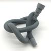 1Pcs 2M/3M PVC Washing Machine Dishwasher Drain Waste Hose Extension Pipe With Bracket Set Wash Machine Ablaufschlauch