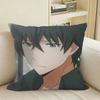 OPIrregular at Magic High School Square Sofa Pillow Cover Solid Color Living Room Home Decor Cushion Case