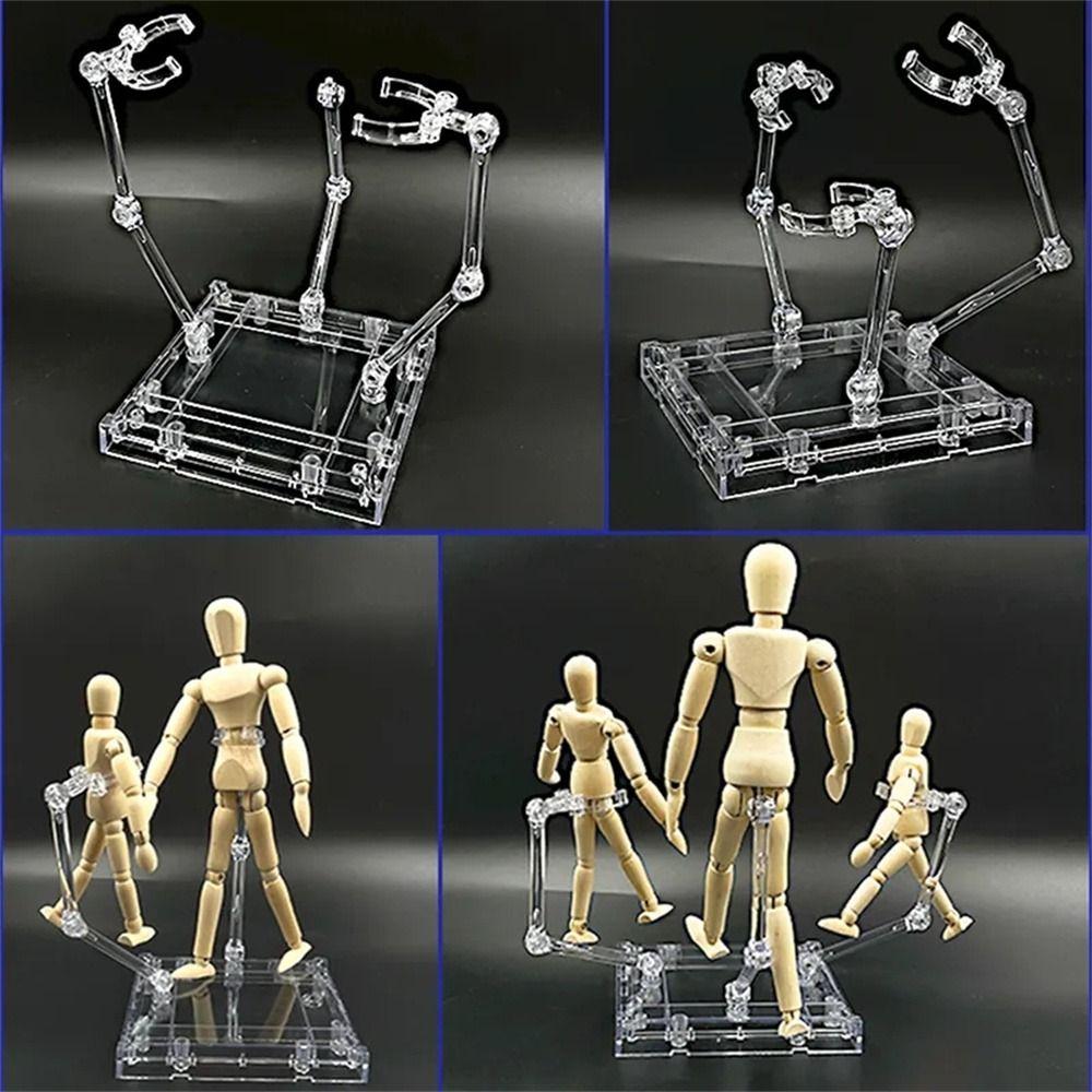 Anime Figure Figure Display Bracket Three-headed Model Toy Holder Action Figure Base  Animation Toy