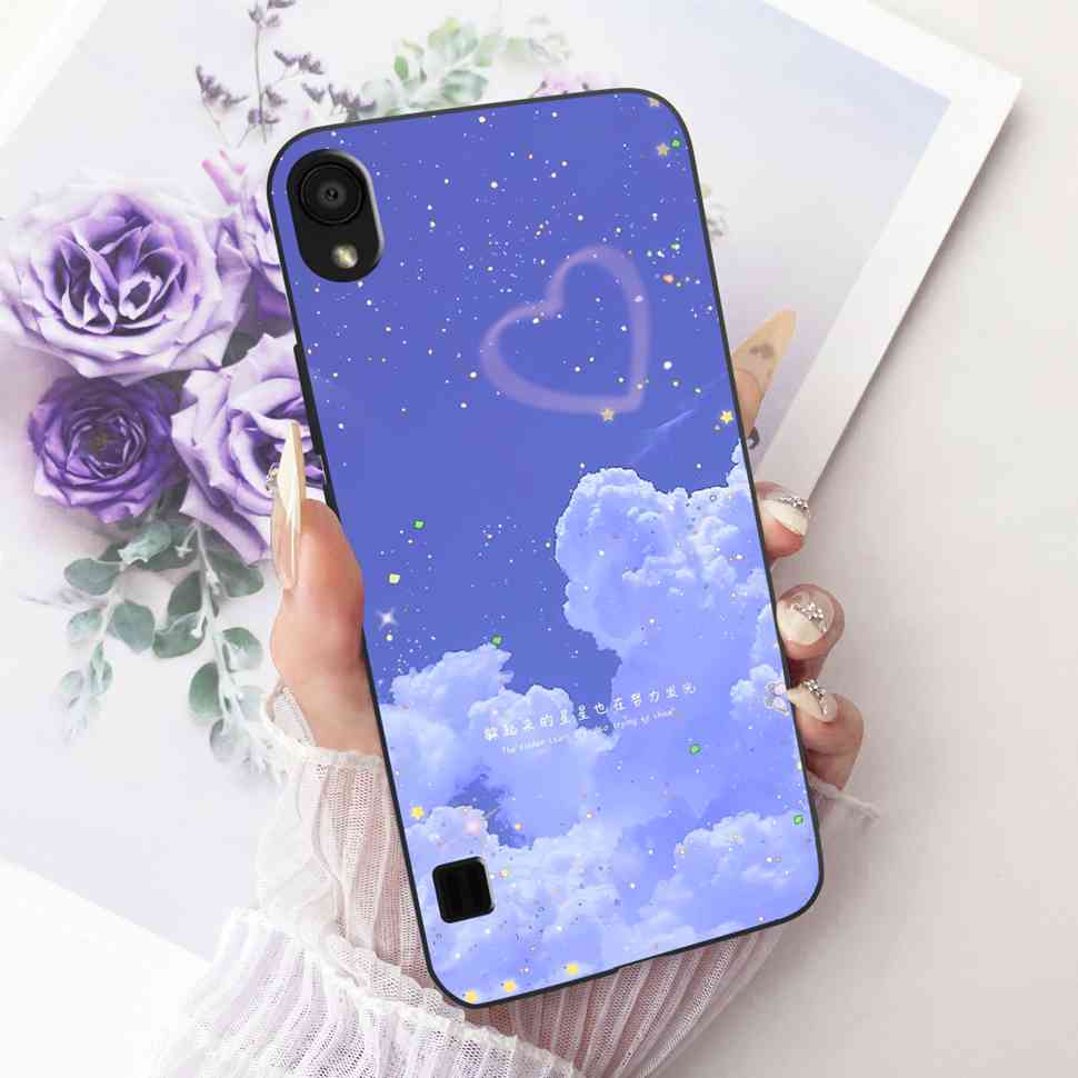 For ZTE Blade A5 2019 5.45" Case Luxury Design Popular Silicone TPU Black Cover Coque For ZTE Blade a5 A 5 2019 Phone Cases