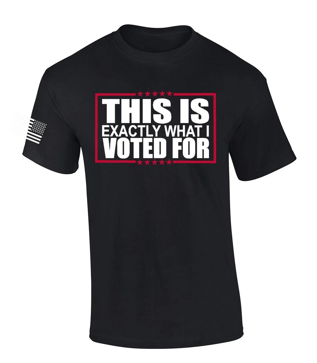 Trenz Shirt Company Men s This Is Exactly What I Voted For 47th President Short 2XL