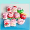 Shiny Strawberry Watermelon Pig Resin Accessories For Diy Jewelry