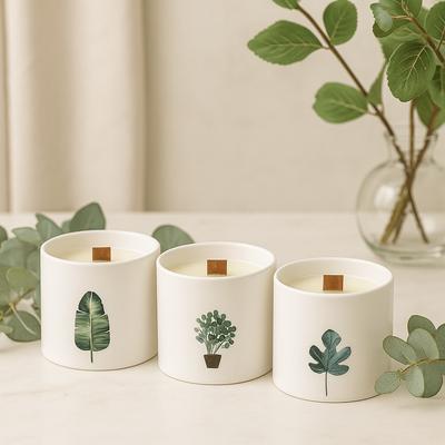 Scented Soy Candle, Marsh Viola Wood Wick