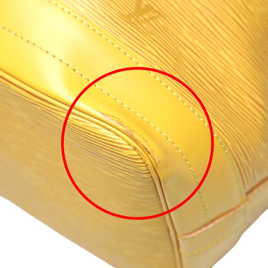 LOUIS VUITTON Epi Noe Shoulder Bag Epi Leather yellow unisex M44009 Used