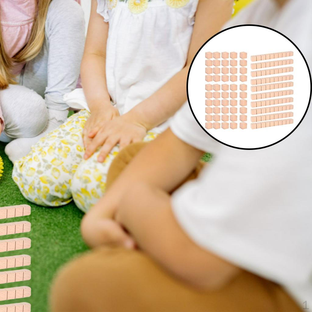 10 Blocks Math Operations Game Early Learning for Kindergarten Kids Package A