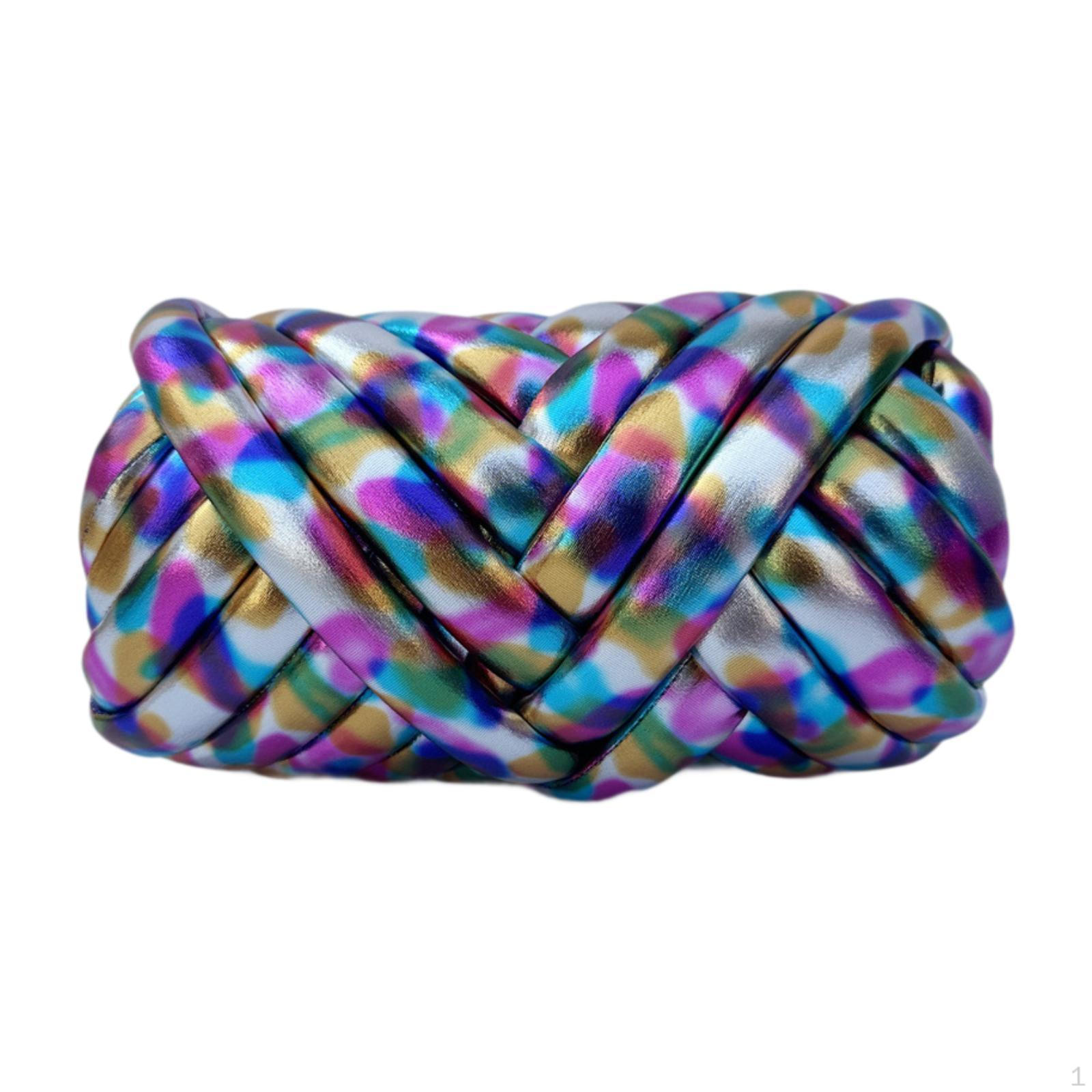 

500 г пряжи Jumbo для вязания крючком одеял и подушек Colorful