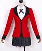 [Milky Time] Kakegurui Saotome Mary Cosplay Halloween Costume with Blonde Hair (L)