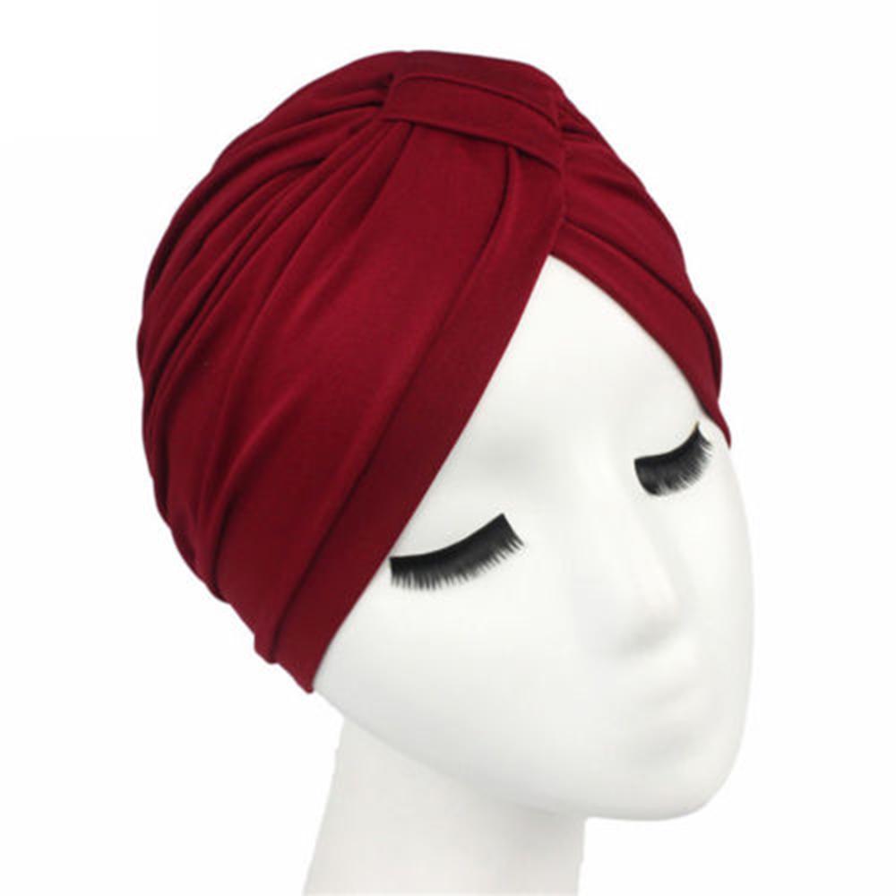 Femme musulmane Velours Turban Hijab Hats Stretch chimio Beanie Cap Indian Cap de Nice Femme musulmane Velours Turban Hijab Hats Stretch chimio Beanie Cap Indian Cap de Nice