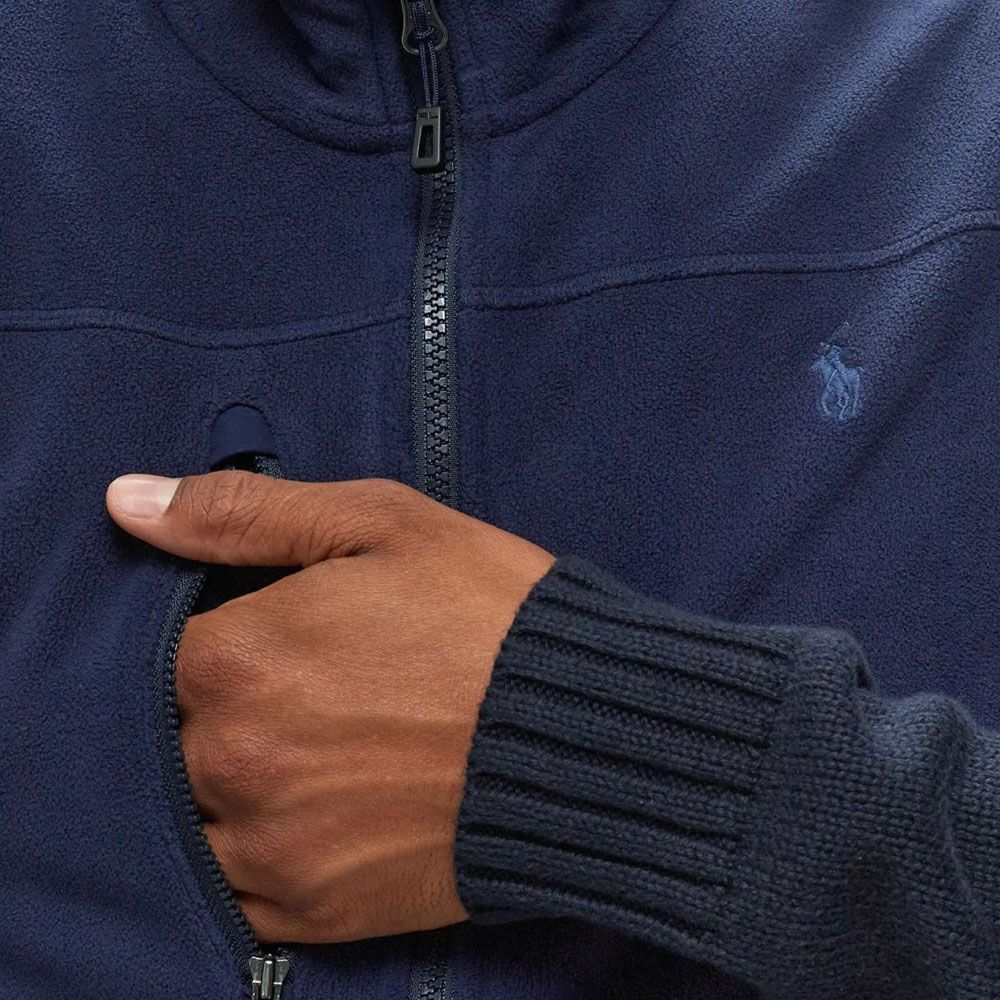 Polo Ralph Lauren Fleecová vesta na zip Pánské vesty 710951456-001