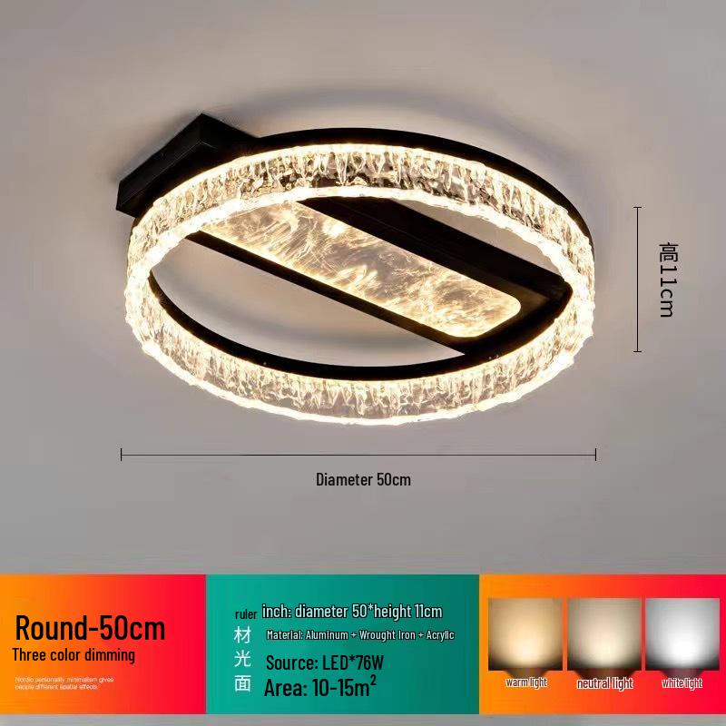 2025 Italian Style Minimalist Ceiling Light for Study & Master Bedroom