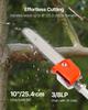 Gas Pole Saw, 33CC 2 Stroke Gas Powered Pole Saws with 20.3 Cm Cutting Bar, Cordless Tree Trimmer with 850ml Fuel Tank, 2.08 To 3.58 M Extendable,