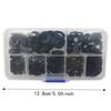 350PCS Waterproof Flat Washers Black Rubber Gaskets Gaskets Set Washers Kit  Faucet Repair