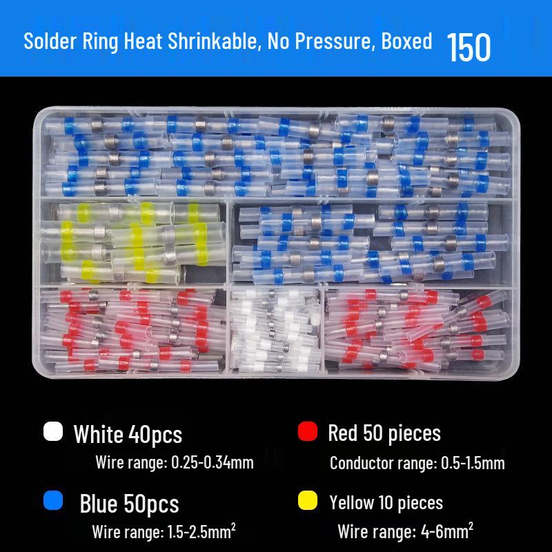 Wiring Artifact: No-Weld Solder Ring Heat Shrink Tube Insulation Sleeve Waterproof Wire Connector