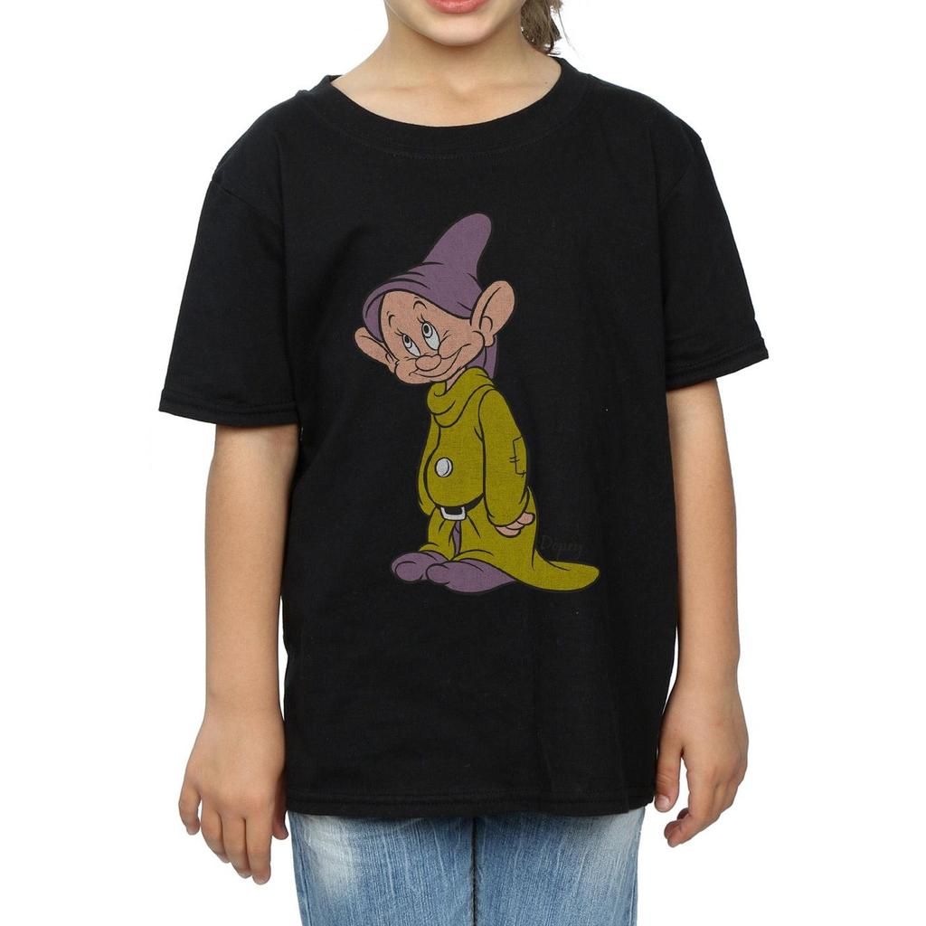 Disney Girls Classic Dopey Cotton T-Shirt