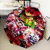 Fantasy Creatures Hotel  Umbrella Folding Umbrella, Automatic Umbrella 8-Frame for Travel, Camping Use Gift for Halloween Christmas