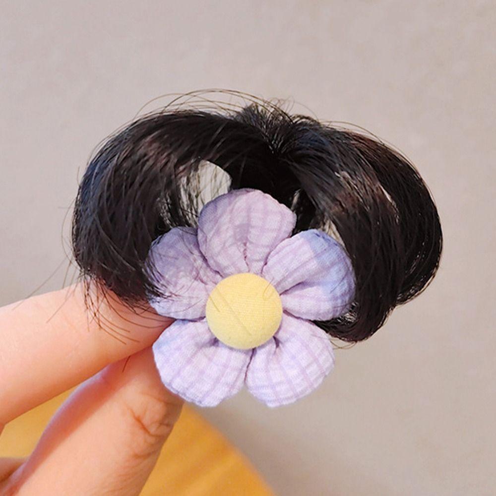 Funny Kids Wig Hairpin Headdress Flower Bow Hair Clip Headwear Baby Girl Hair Clip  Newborn