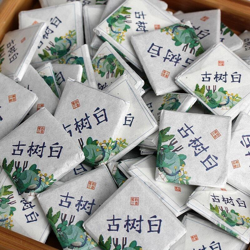 500g Yunnan Tea Old Tree White Tea 8g Small Square Brick (Chong) White Tea