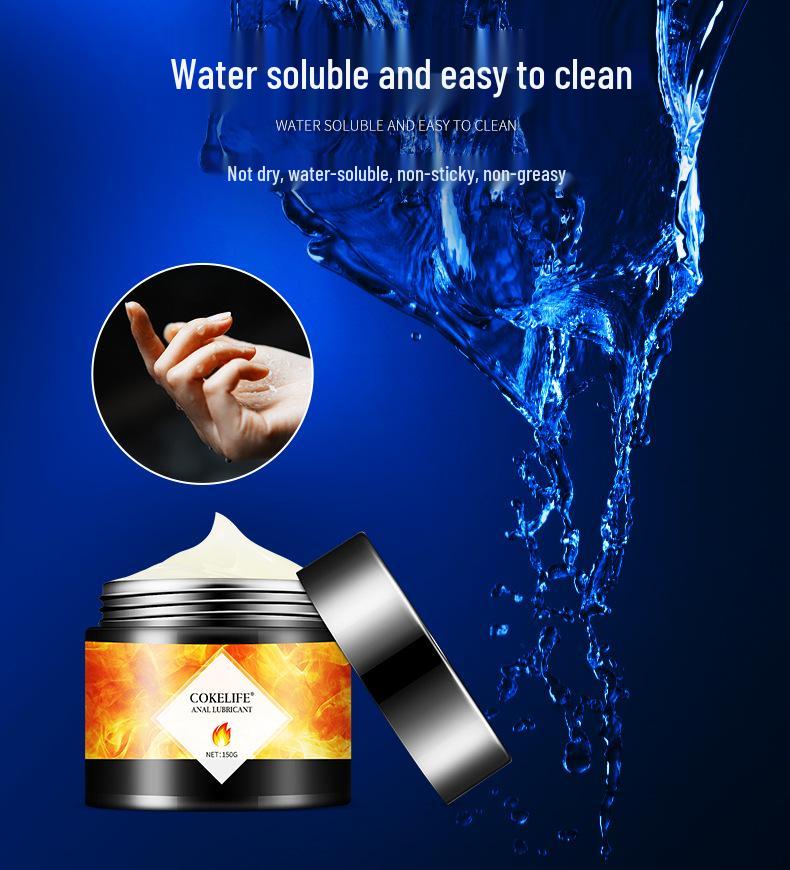 COKELIFE Back Garden Fist Play Anal Lubricant for Male Comfort and Pain Relief, Soothing Blue Formula