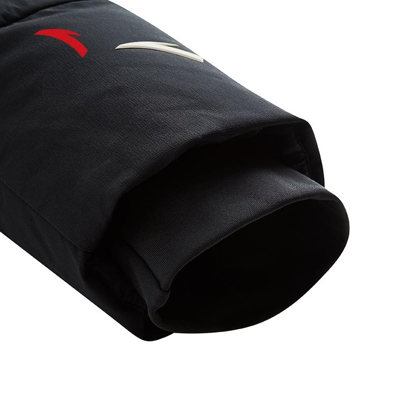 Anta Basketball Series Loose Warm Windproof Down Jacket Unisex Outerwear Black 172511901-2