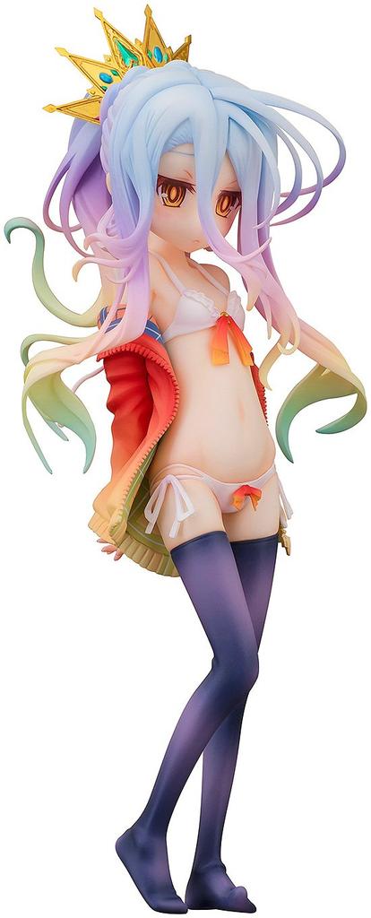 No Game No Life Shiro Swimsuit Style Scale ABS PVC Complete Figure 1/7 & Pre-painted