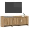 TV Stand 130 x 33 x 47 cm Artisan Oak Engineered Wood