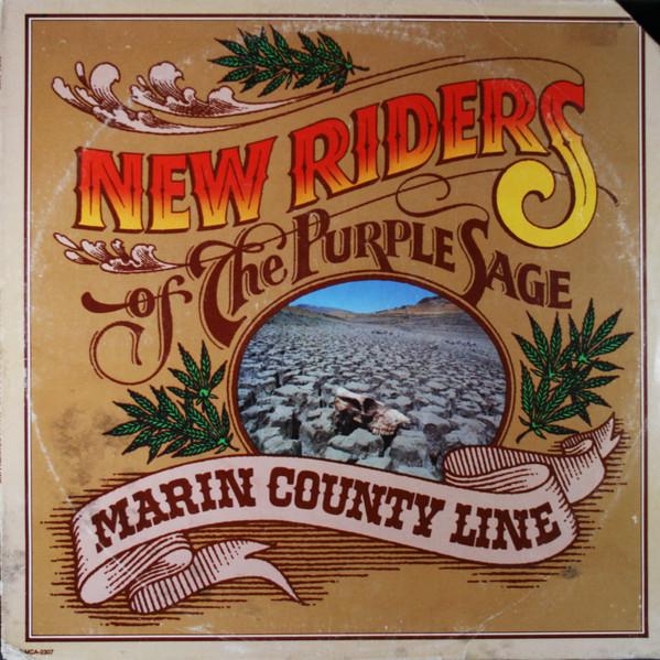

LP Record NEW RIDERS OF THE PURPLE SAGE Marin County Line MCA2307 MCA 1977 US Rock Used