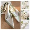 Womens Silk Scarf 2026 Fashion Square Mulberry Decorative Shawl Gift
