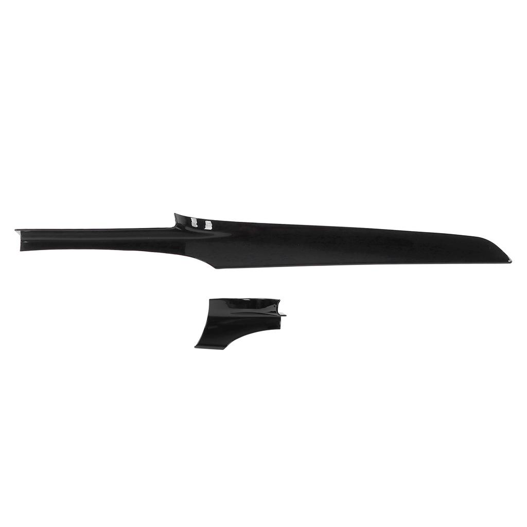 2 BUC Capac Bord Consolă Centrală Ornament Înlocuire pentru Clasa C W205 2015+(Negru )