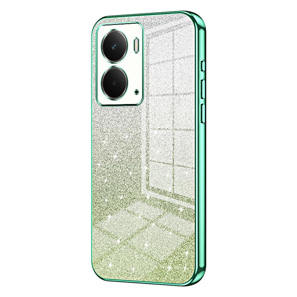 

For Realme Neo7x 5G Case Electroplating Gradient Glitter TPU Phone Cover