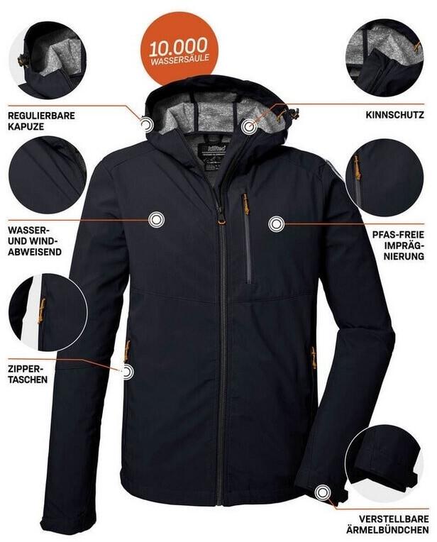 Jacket Killtec 3-in-1 Functional Jacket KOS 259 Black 01106