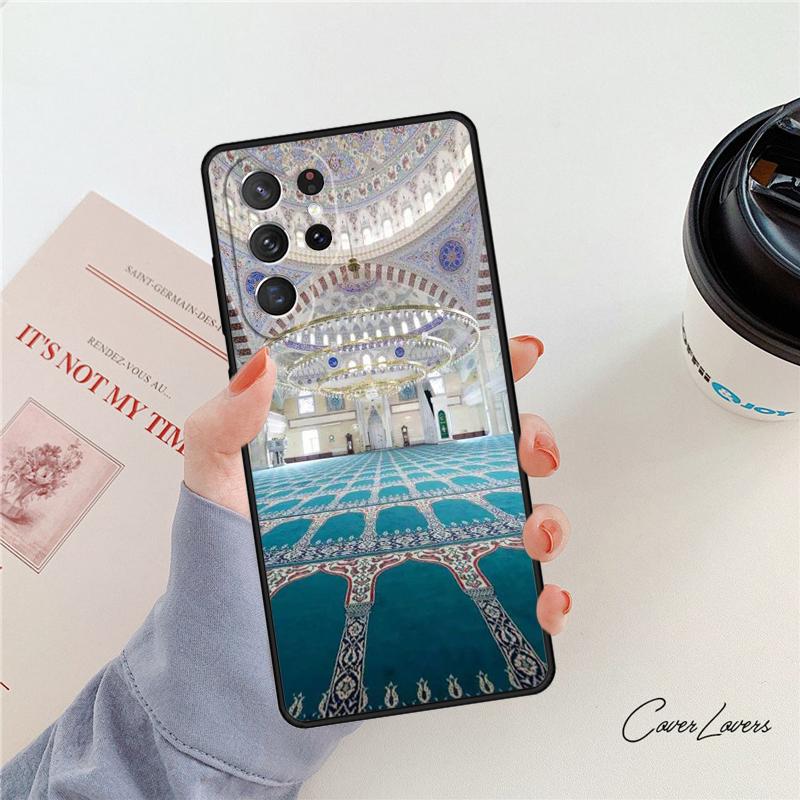 Muslimische Moschee Handyhülle Für Samsung Galaxy S24 S25 S23 S22 Ultra Note 10 20 Plus S20 S21 FE Hülle