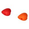 Heart Shape Hand-Free Barbecue Silicone Temp Probe Clip Pot Clip Thermometer Holder Kitchen Tool
