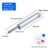 Push-to-Open Cabinet Door Rebounder: Handle-Free, Invisible Self-Bounce Accessory for Wardrobe and Cabinets