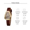 New Fashion Vintage Light Luxury Shaped Snake Head Women Quartz Watch for Christmas and Halloween Gifts
