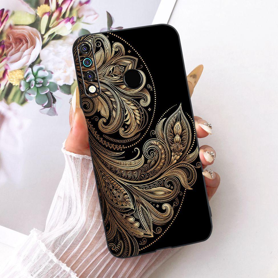 Phone Case For Tecno Camon 12 Cover Silicone Cute Cat Fashion Funny Painted Casing For Techno Camon 12 CC7S
