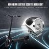 10 Zoll Scheinwerferlampe E-Scooter Frontlicht Passend für Kugoo M4 Kickroller Teile