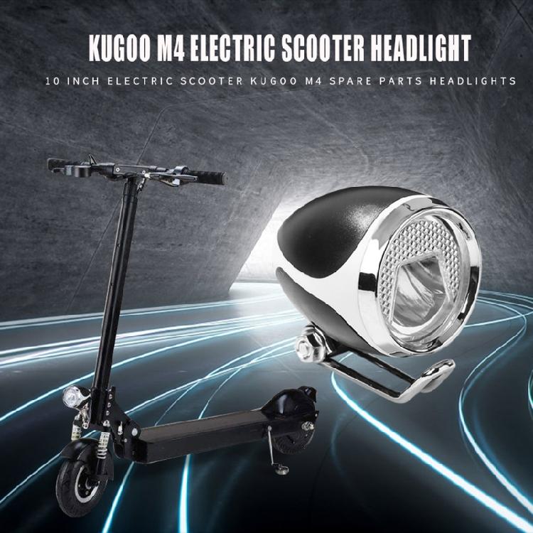 10 Zoll Scheinwerferlampe E-Scooter Frontlicht Passend für Kugoo M4 Kickroller Teile