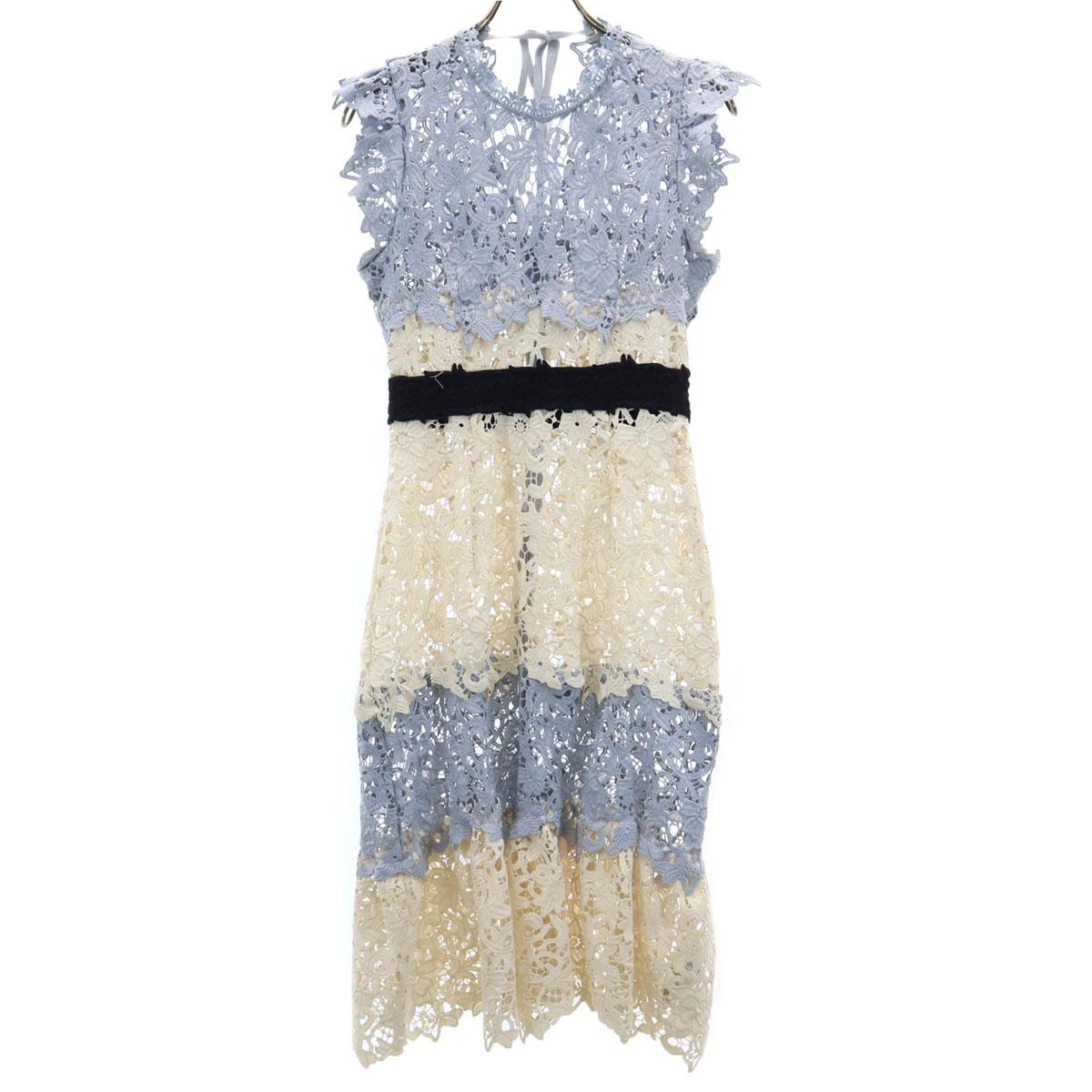 

SNIDEL Цветочное кружевное платье с французским рукавом, длинное, на молнии сзади, женское, б/у