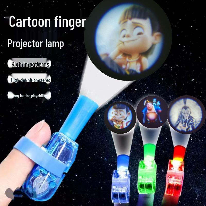 

Ultraman LED Projection Ring: Cartoon Finger Light for Kids Fun Festival