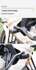 Motorcycle Crash Bar Anti-Fall Head: Rubber-Aluminum with Spring Buffer 