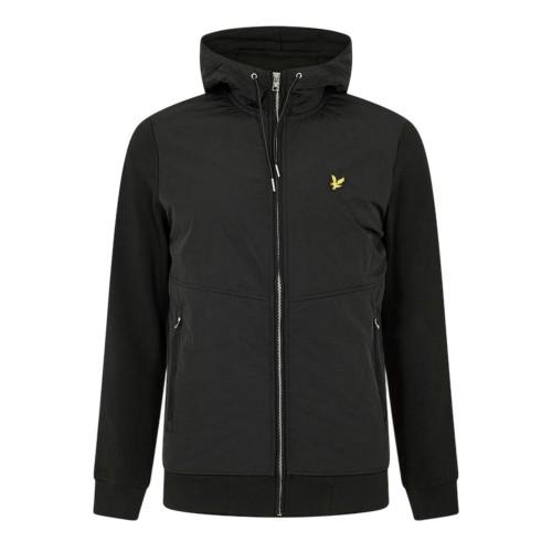 Lyle & Scott Herren Hybrid-Kapuzenjacke