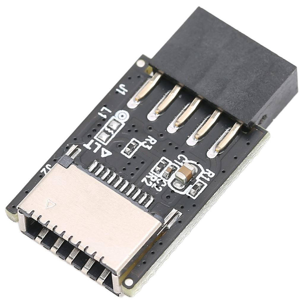 USB2.0 To Type E USB2.0 9PIN To Type C Front Type E 20 Pin Durable Metal Plastic USB2.0 Female To Type E