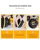 220V Car Buffing & Polishing Machine for Glaze, Sealing, Waxing, Scratch Repair & Floor Polishing with Stepless Speed Control.