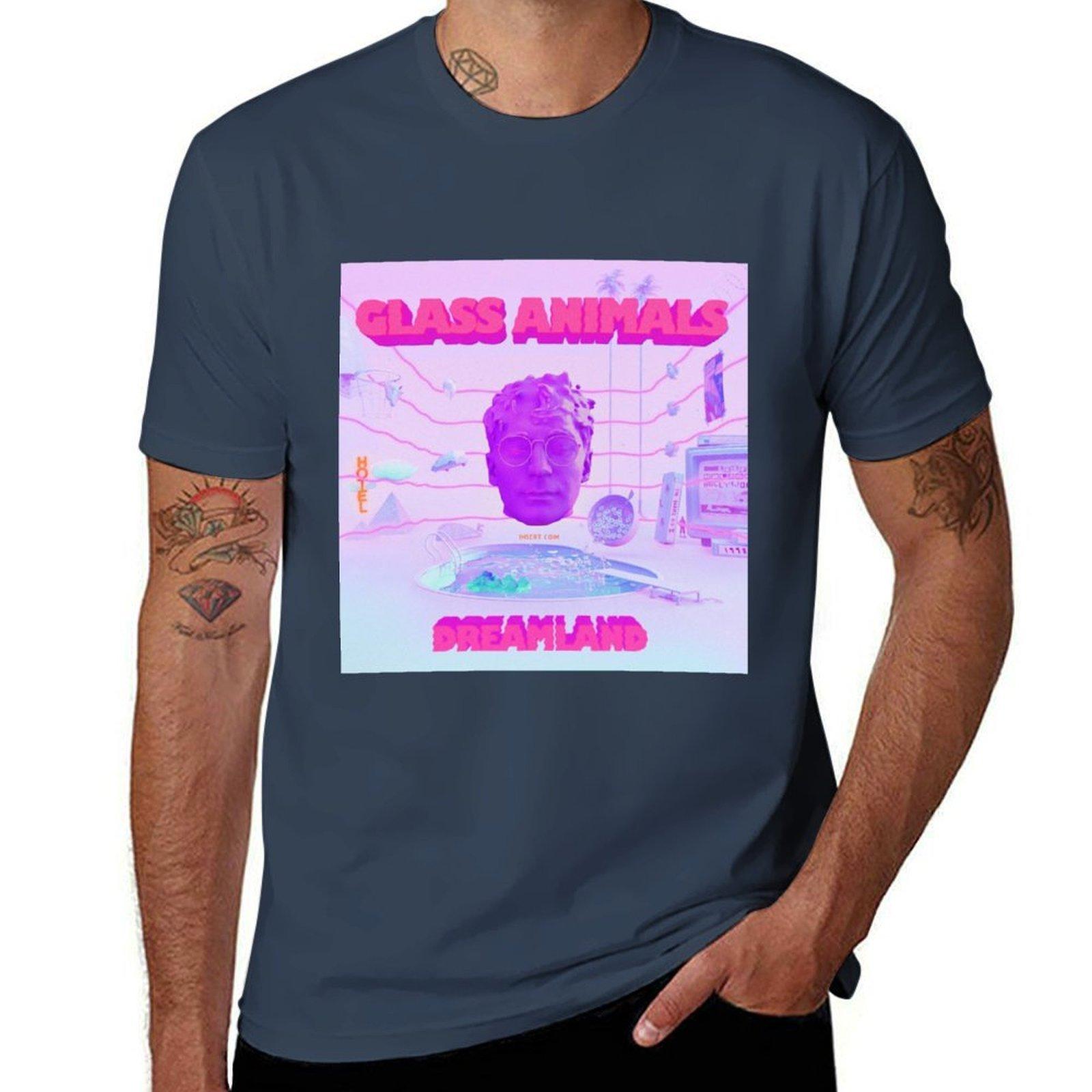 Glass Animals  Dreamland TShirt Soft Cotton Print TShirt S