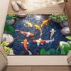American 3D Visual Entryway Wear-resistant Door Mat for Home Bathroom, Anti Slip and Absorbent, Easy To Maintain Floor Mat