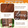Wood Wedding Signage Bible Verses Wall Decor Gift For Weddings, Anniversaries