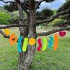 Ins-Stil Filz Happy Pull-Flagge Babyparty-Dekorationen für Jungen und Mädchen - Foto-Requisiten & Girlande Szenen-Layout